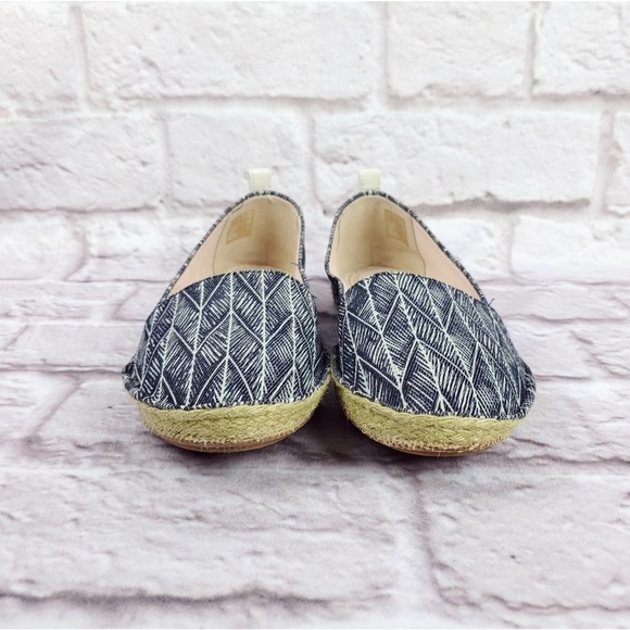 Clarks summer slides shoes flats navy blue white size 8 women's - Picture 2 of 10